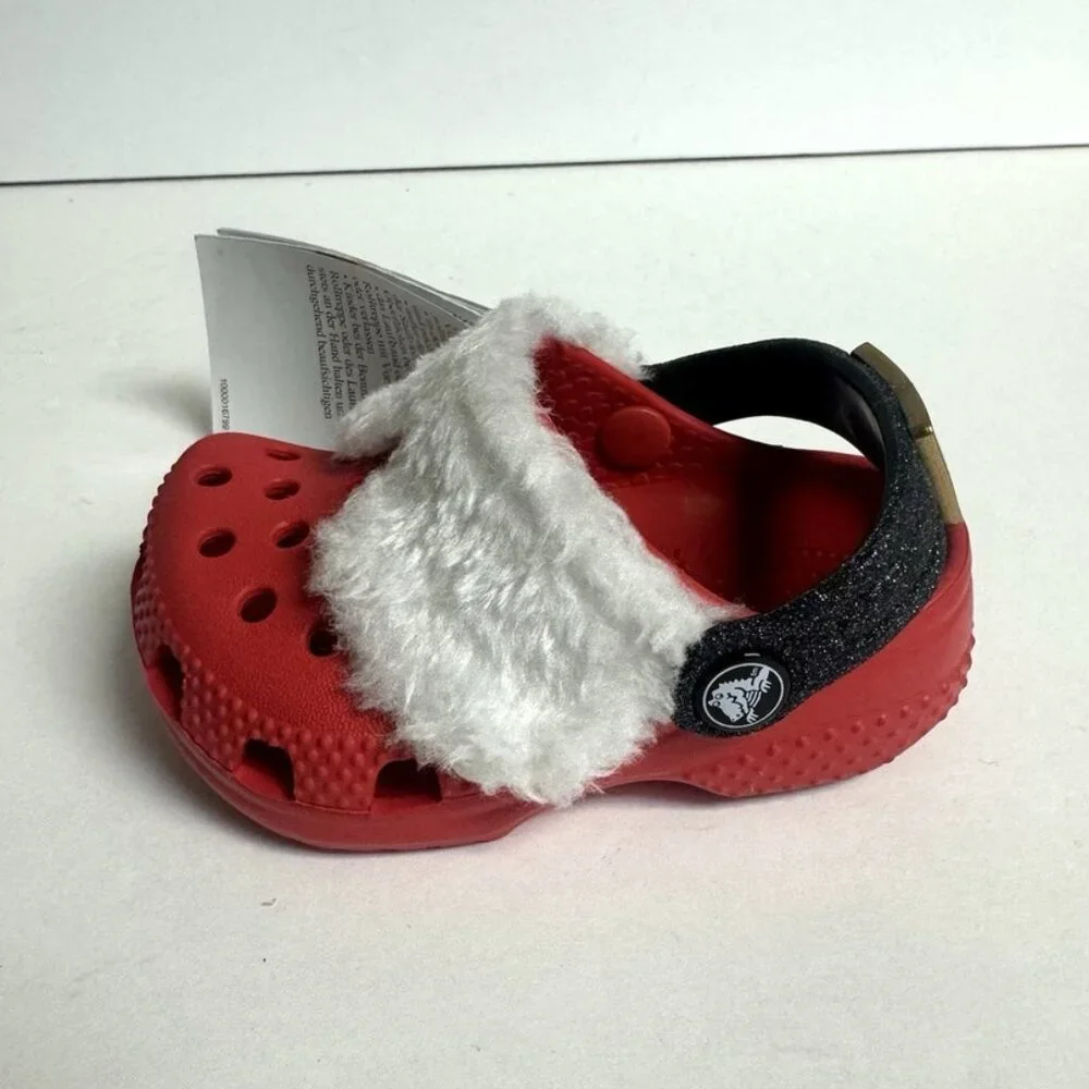 Crocs Littles Clog Red Size 2-3 Toddler